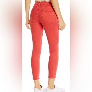 FRAME Le High Skinny red jeans sz 27